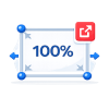 icône format 100% sur mesure banderole personnalisable grand format